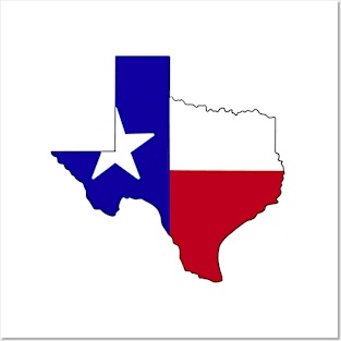 Texas Flag Posters and Art